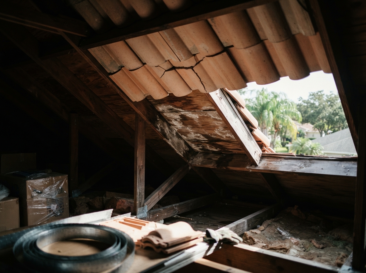 Common Causes of Tile Roof Cracks in Orlando Homes