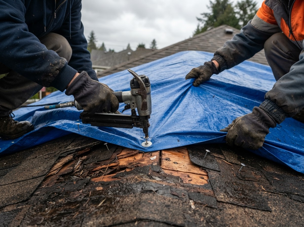 Emergency Roof Tarping in Orlando, FL